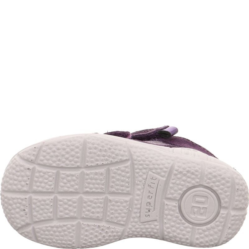 Superfit UNIVERSE Mädchen Sneaker high - Material: Leder/Textil in Lila