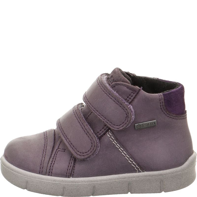 Superfit ULLI Girls Sneakers high - Material: Leather in Purple
