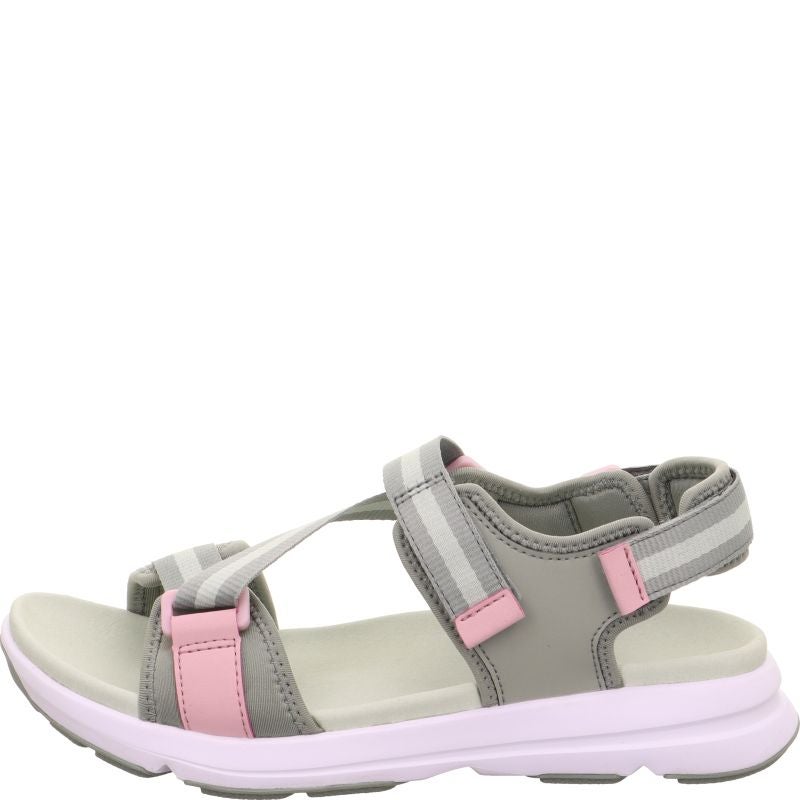 Legero LIBERTY Damen Sandale - Material: Textil/Sonstiges Material in Oliv