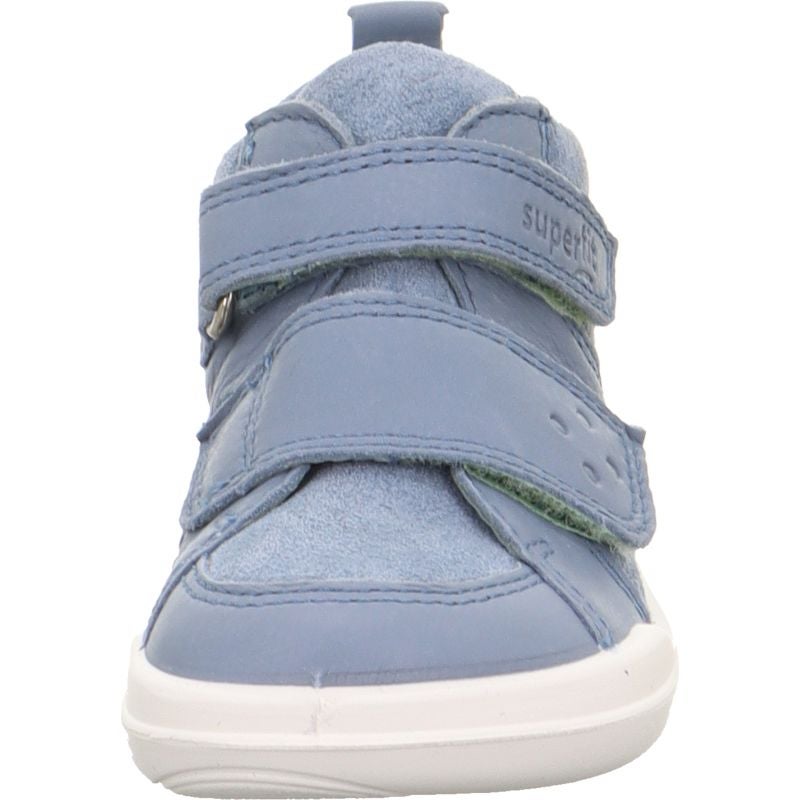 Superfit SUPERFREE Unisex, Jungen Sneaker high - Material: Leder in Blau