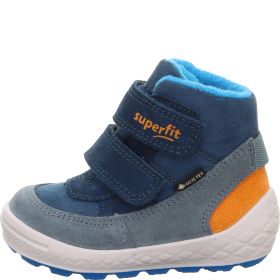 Superfit GROOVY 2.0 Boys Boot - Material: Leather/Textil in Blue