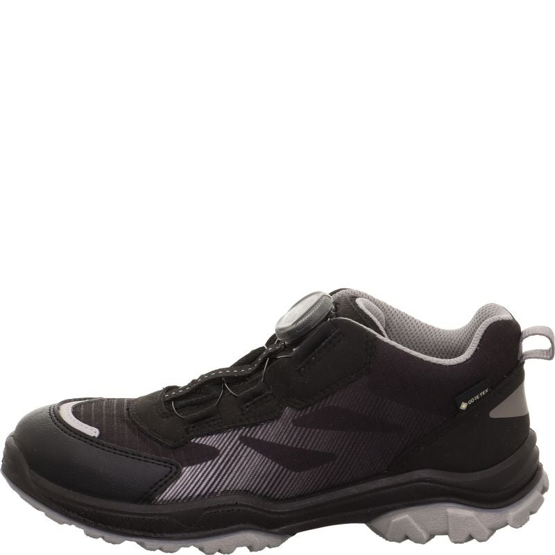 Superfit JUPITER Unisex | Jungen Sneaker low - Material: Textil/Sonstiges Material in Schwarz