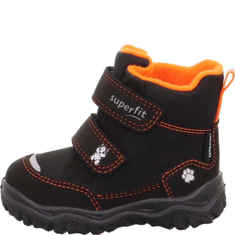 Superfit HUSKY1 Unisex | Boys Boot - Material: Textile in Black