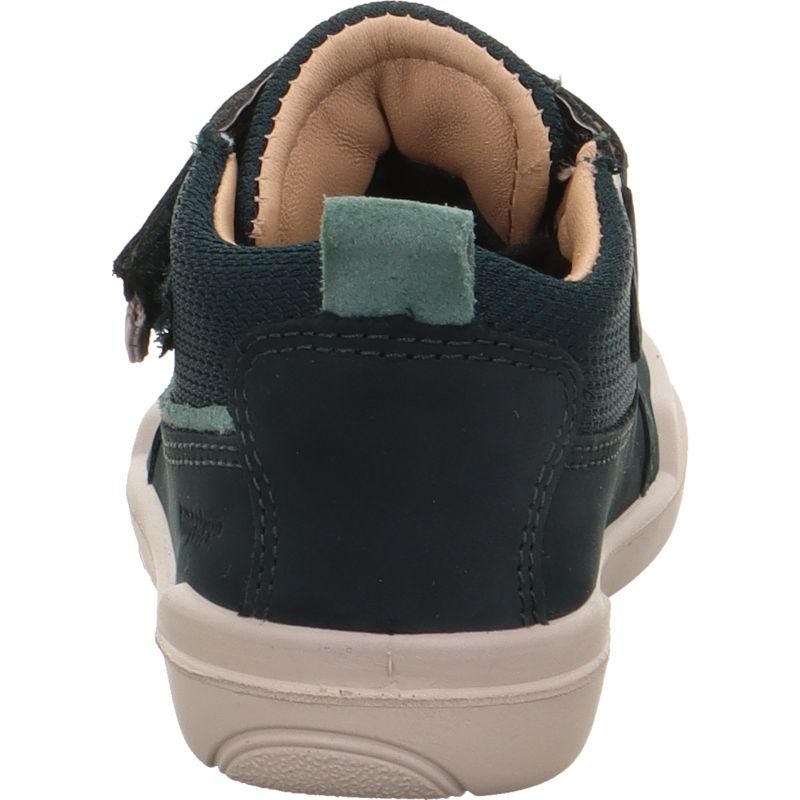Superfit SUPERFREE Unisex | Boys Sneakers high - Material: Leather/Textil in Green