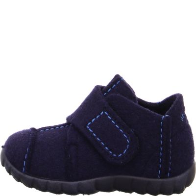 Superfit HAPPY Unisex, Jungen Hausschuh - Material: Textil in Blau