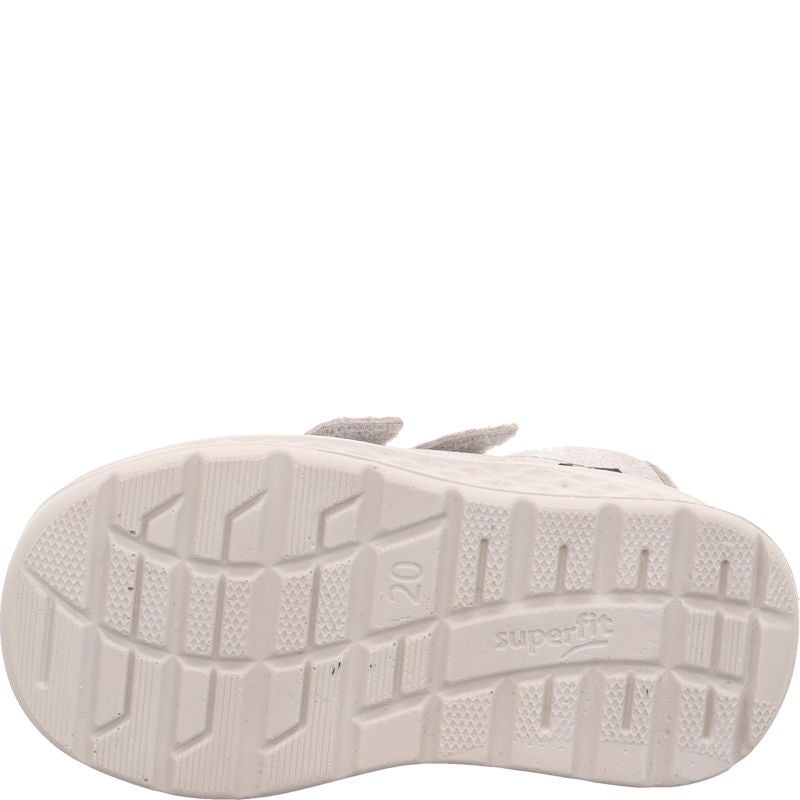 Superfit BREEZE Girls Sneakers high - Material: Leather in Metallic