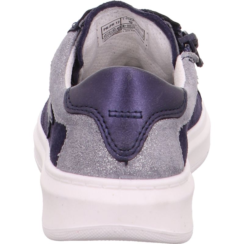 Superfit COSMO Girls Sneakers low - Material: Leather in Blue