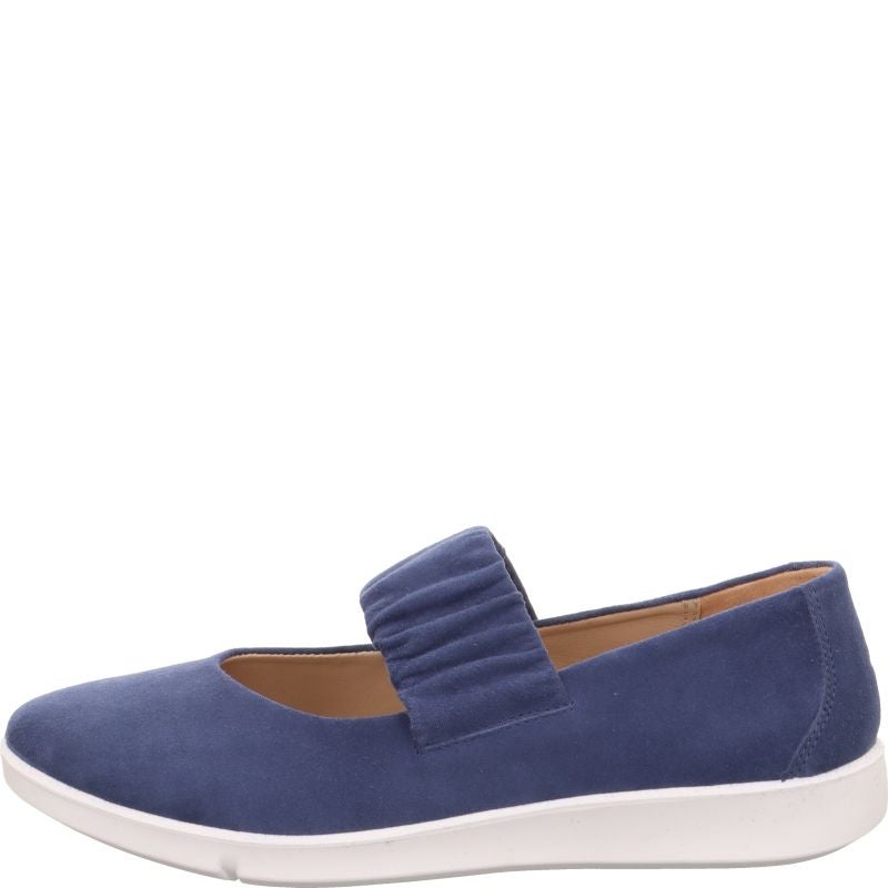 Legero LUCCA Woman Ballerina - Material: Leather in Blue