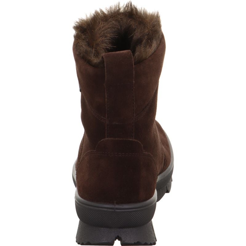 legero NOVARA Damen Schnürboots - Material: Leder in Braun