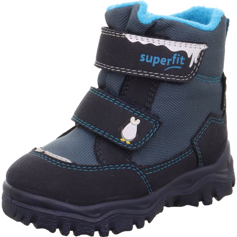Superfit HUSKY1 Unisex | Jungen Boots - Material: Textil in Blau