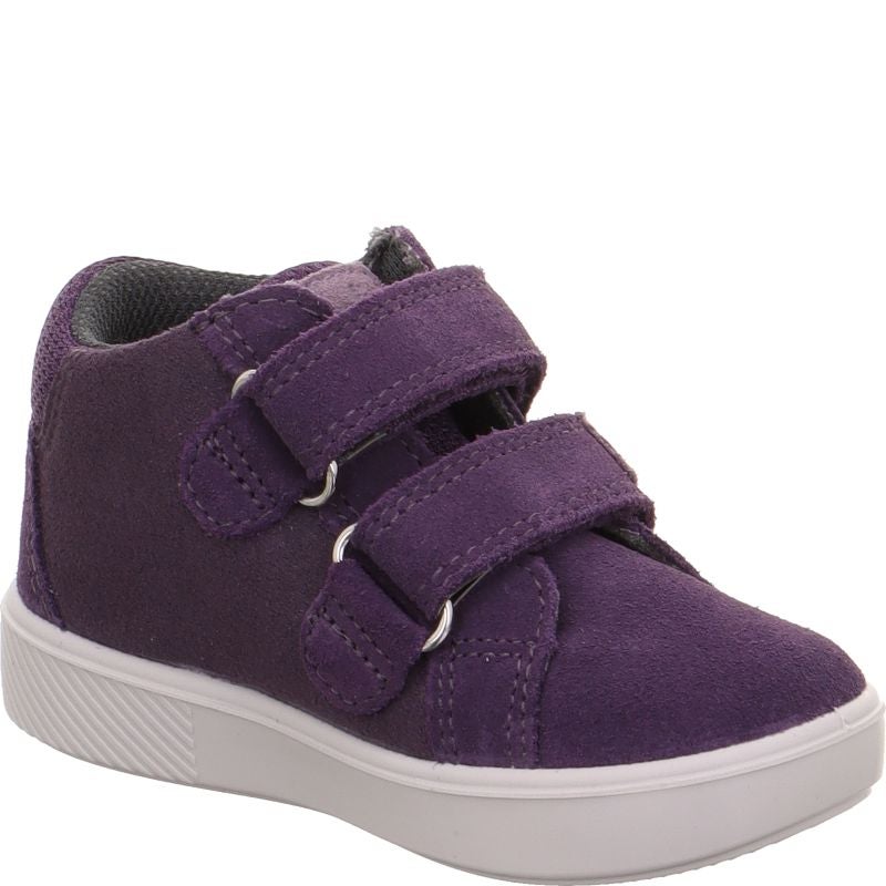 Superfit SUPIES Girls Sneakers high - Material: Leder/Sonstiges Material/Texti in Purple
