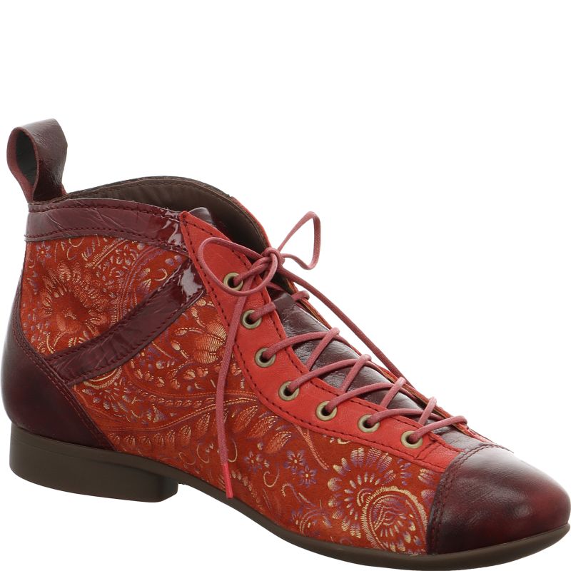 Think! GUAD2 Damen Ankle Boots - Material: Leder in Mehrfarbig