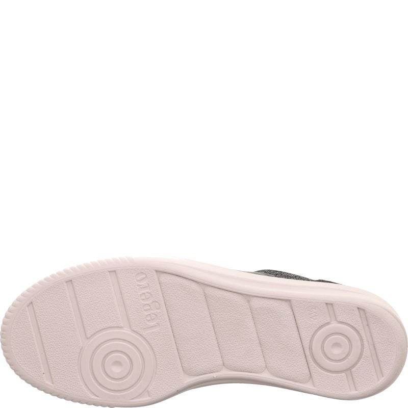 legero SILENCE Damen Sneaker low - Material: Leder in Schwarz