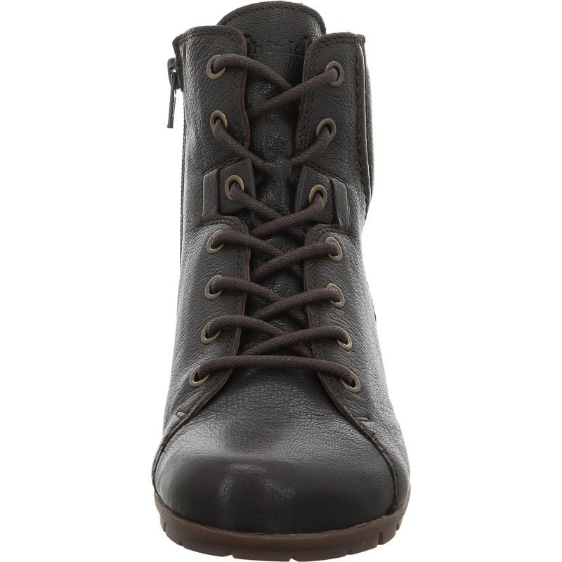 Think MENSCHA Lace-up boot - Material: Leather in Brown