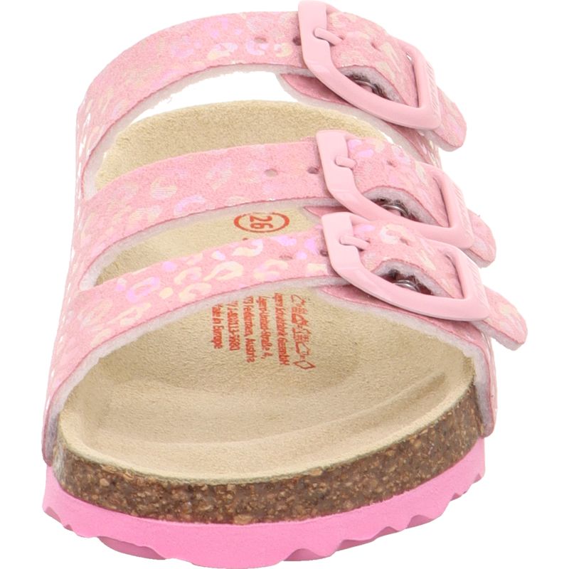 Superfit FUSSBETTPANTOFFEL Girls Slipper - Material: Sonstiges Material in Rose
