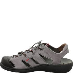 Think CHANGE HERREN Men Sandal - Material: Leather in Grey