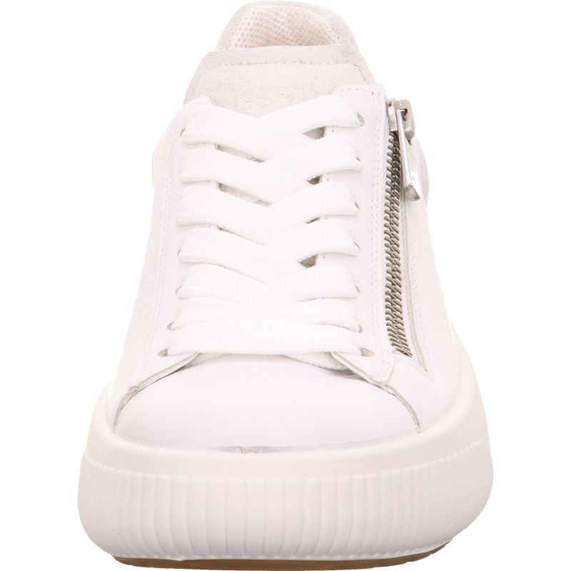 legero T4 JUMP Damen Sneaker low - Material: Leder in Weiß