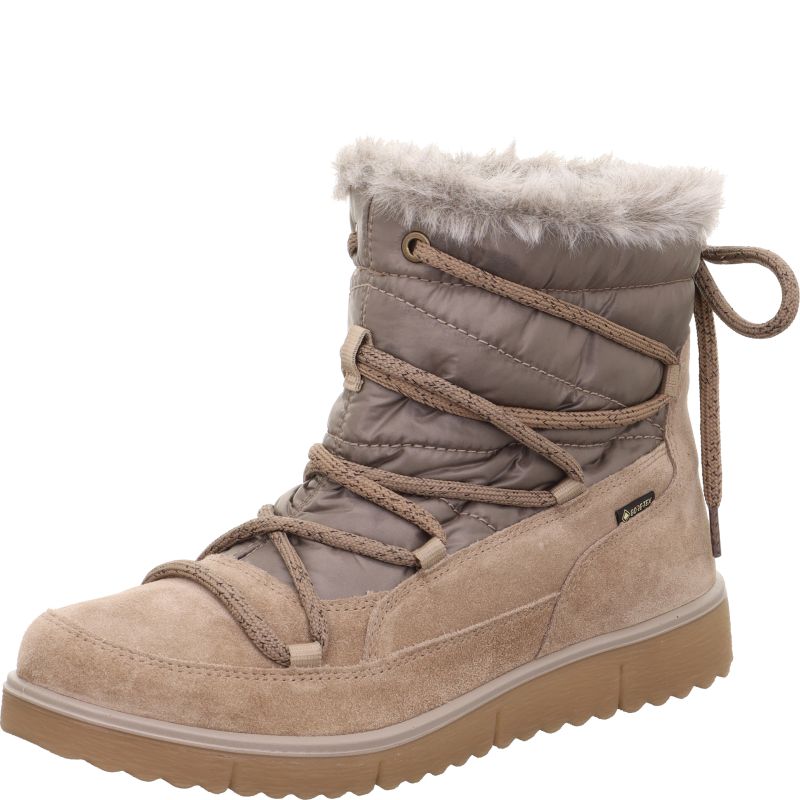 Legero CAMPANIA Woman Ankle boot - Material: Leather/Textil in Beige