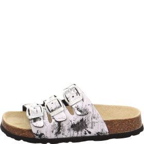 Superfit FUSSBETTPANTOFFEL Girls Slipper - Material: Sonstiges Material in White