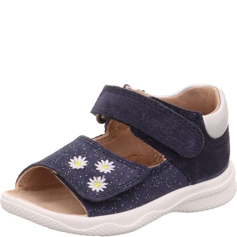 Superfit POLLY Girls Sandal - Material: Leather in Blue