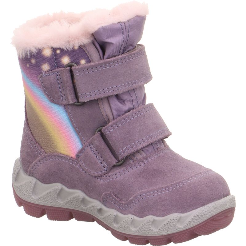 Superfit ICEBIRD Mädchen Boots - Material: Leder/Textil in Lila