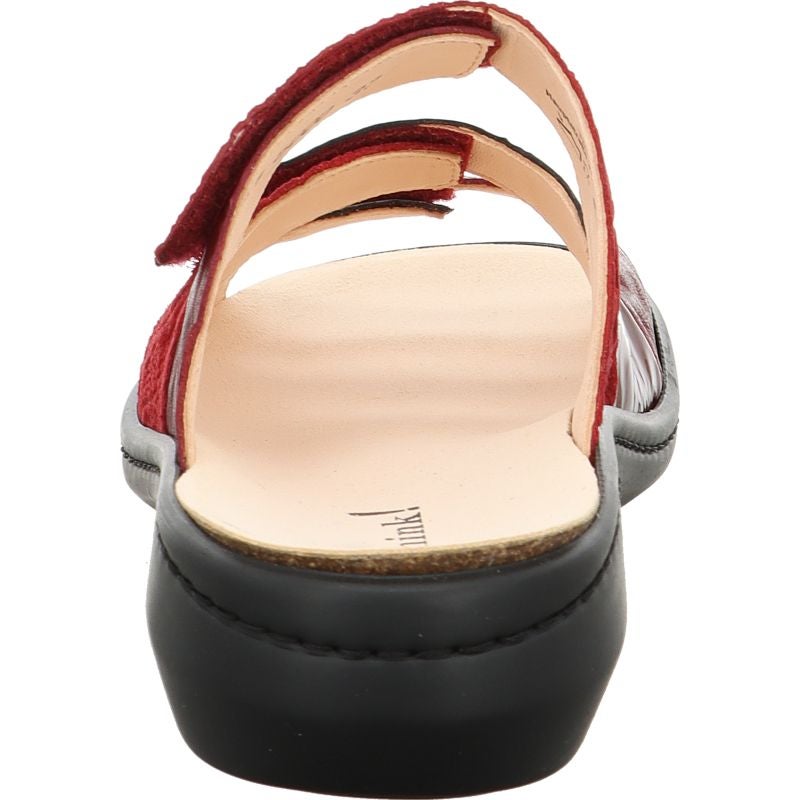 Think! CAMILLA Damen Pantolette - Material: Leder in Rot