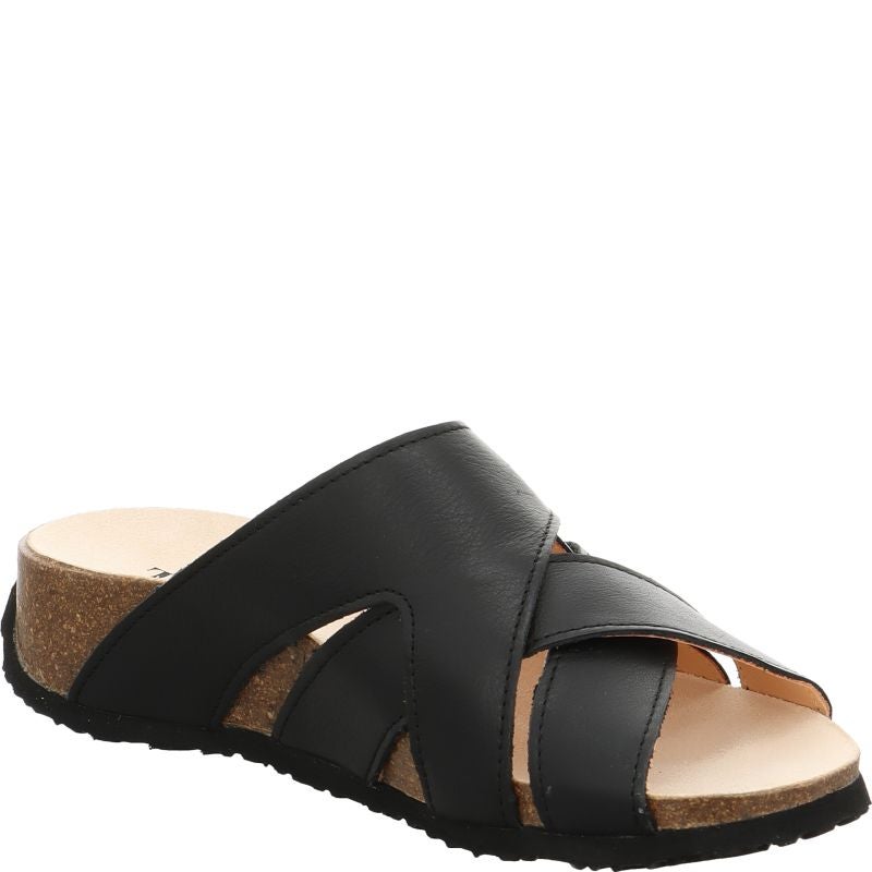 Think MIZZI DAMEN Woman  - Material: Leather in Black
