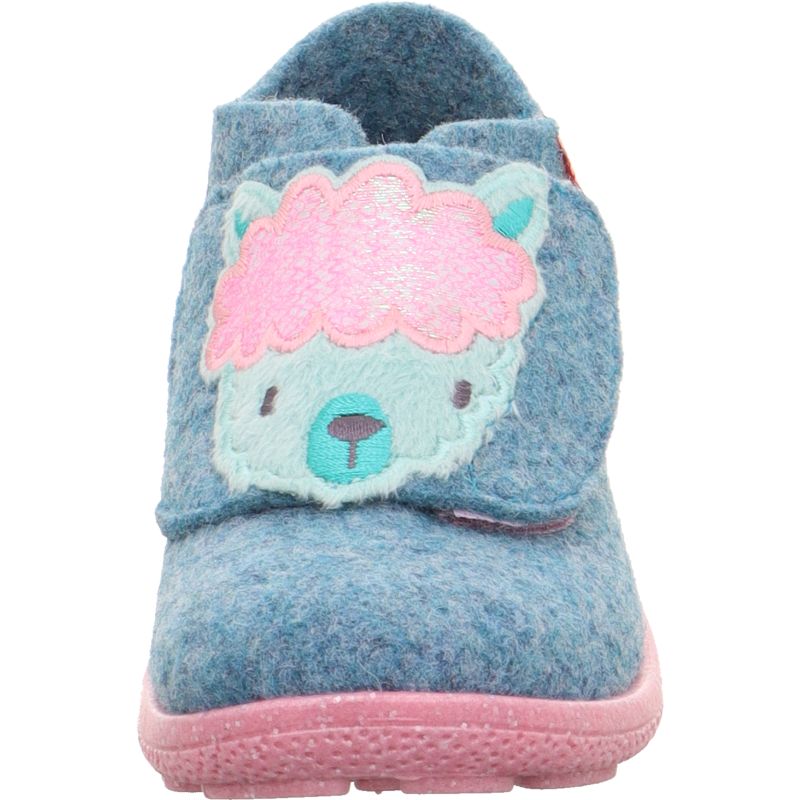 Superfit HAPPY OCTI Girls Slipper - Material: Textile in Green