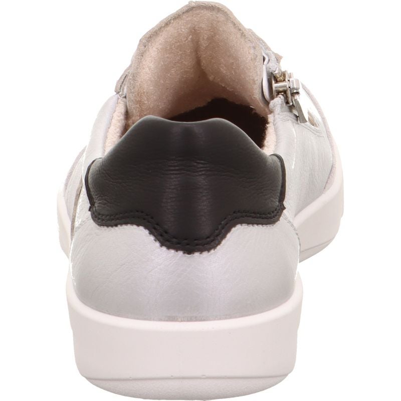 legero SILENCE Damen Sneaker low - Material: Leder in Metallic