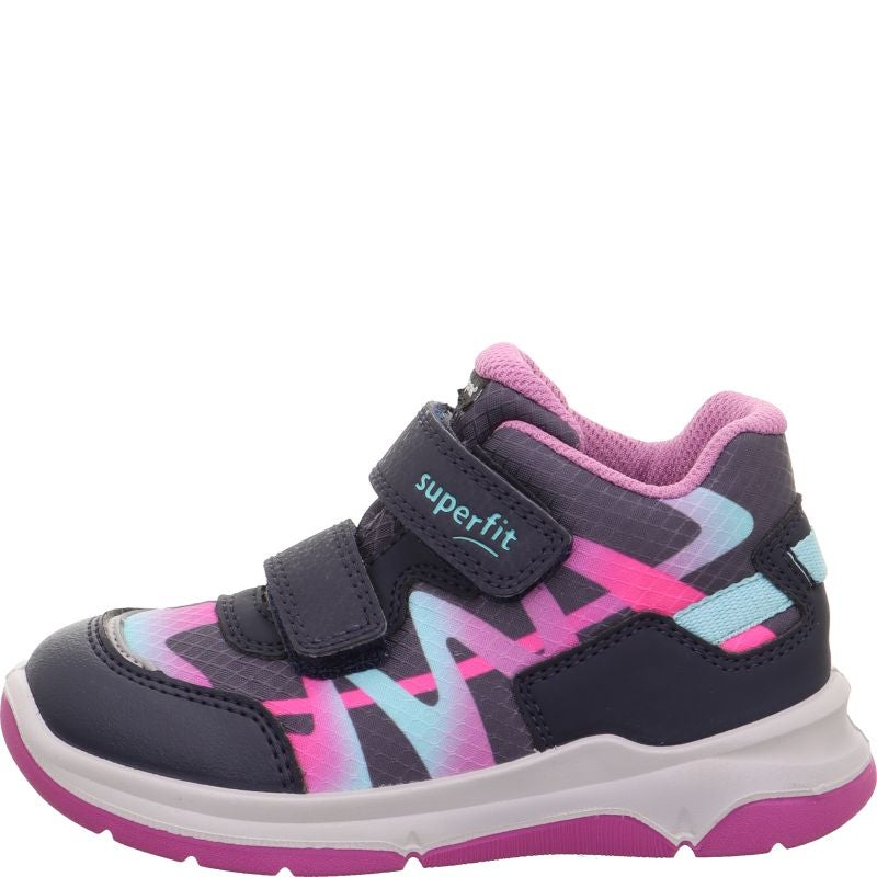 Superfit COOPER Girls Sneakers high - Material: Textil/Sonstiges Material in Blue