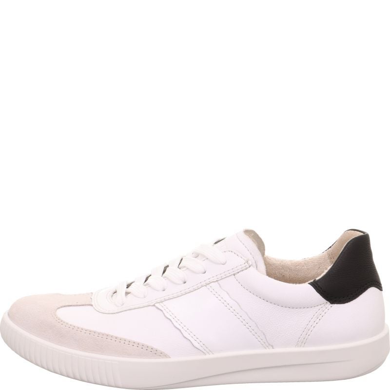 legero SILENCE Damen Sneaker low - Material: Leder in Weiß