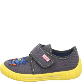 Superfit BILL Jungen Hausschuh - Material: Textil in Grau