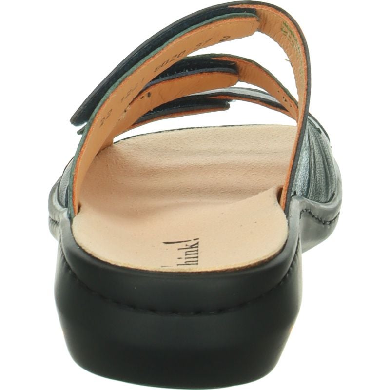 Think CAMILLA DAMEN Mules - Material: Leather in Blue