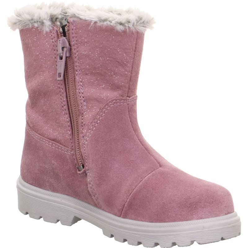 Superfit SPIRIT Girls Boot - Material: Leather/Textil in Purple