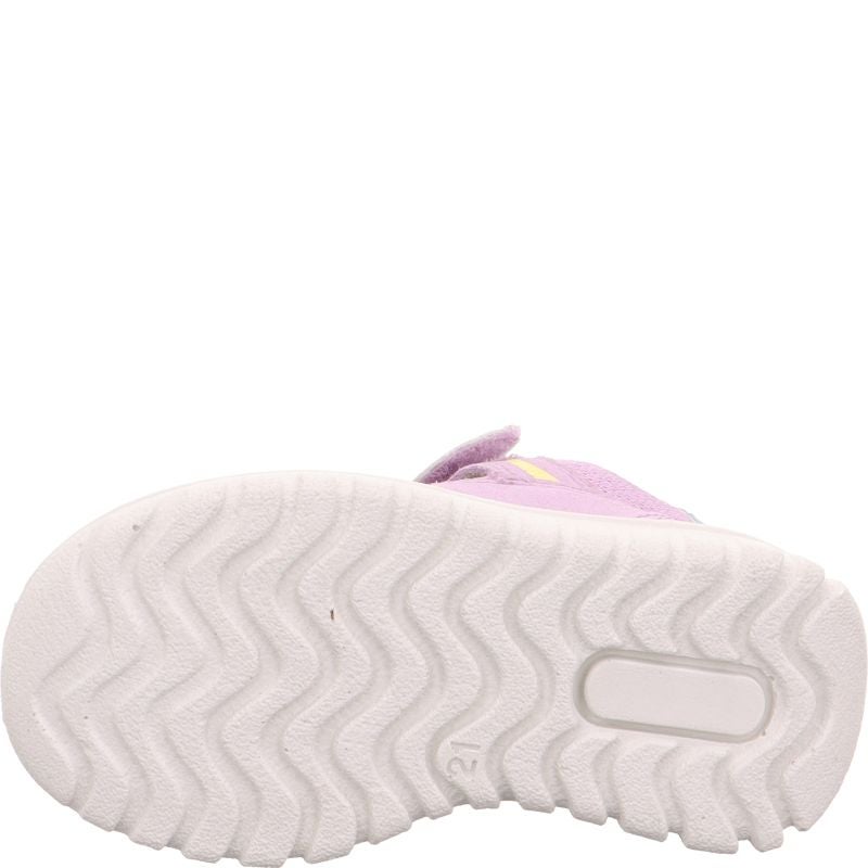 Superfit SPORT7 MINI Girls Sneakers low - Material: Leder/Sonstiges Material/Texti in Purple