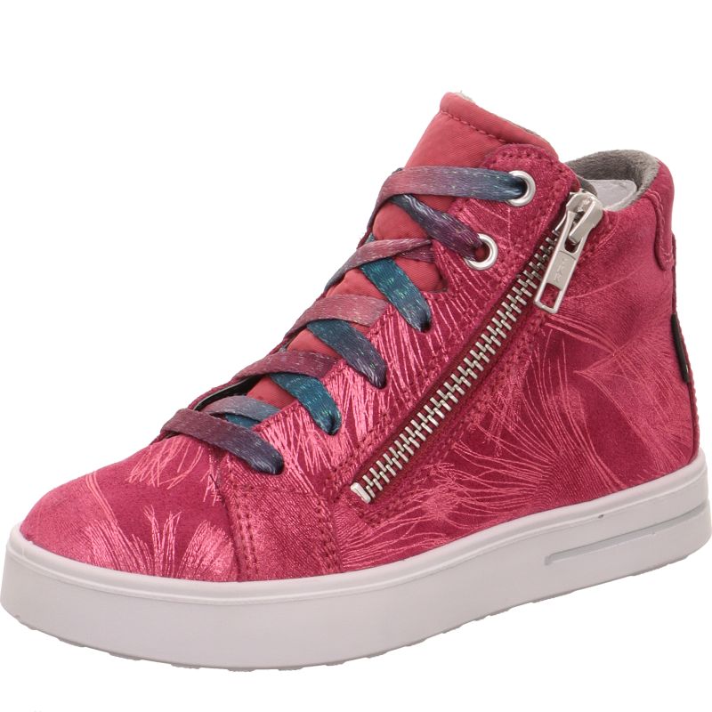 Superfit STELLA Mädchen Sneaker high - Material: Leder/Textil in Rot