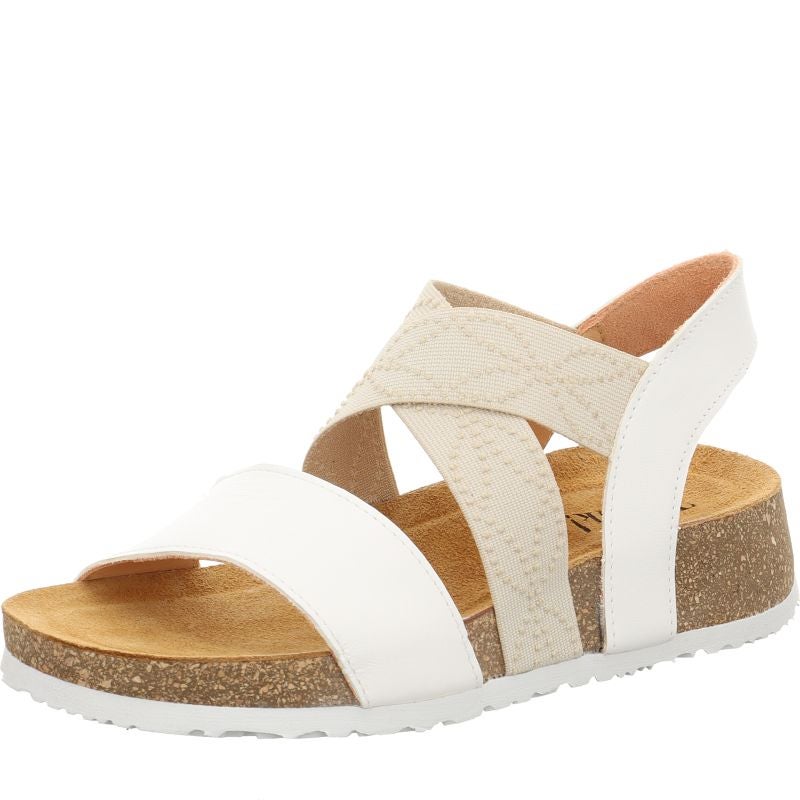 Think KOAK DAMEN Woman  - Material: Leather in White