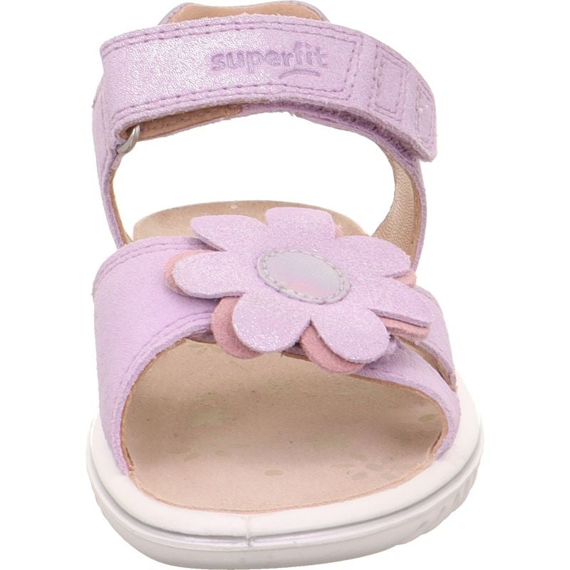 Superfit SPARKLE Sandal - Material: Leather in Purple