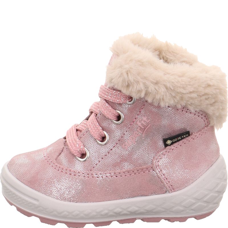 Superfit GROOVY 2.0 Girls Boot - Material: Leather/Textil in Rose