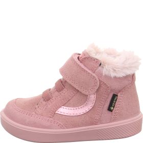 Superfit SUPIES Girls Sneakers high - Material: Leather/Textil in Rose