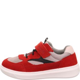 Superfit COSMO Boys Sneakers low - Material: Leather/Textil in Red