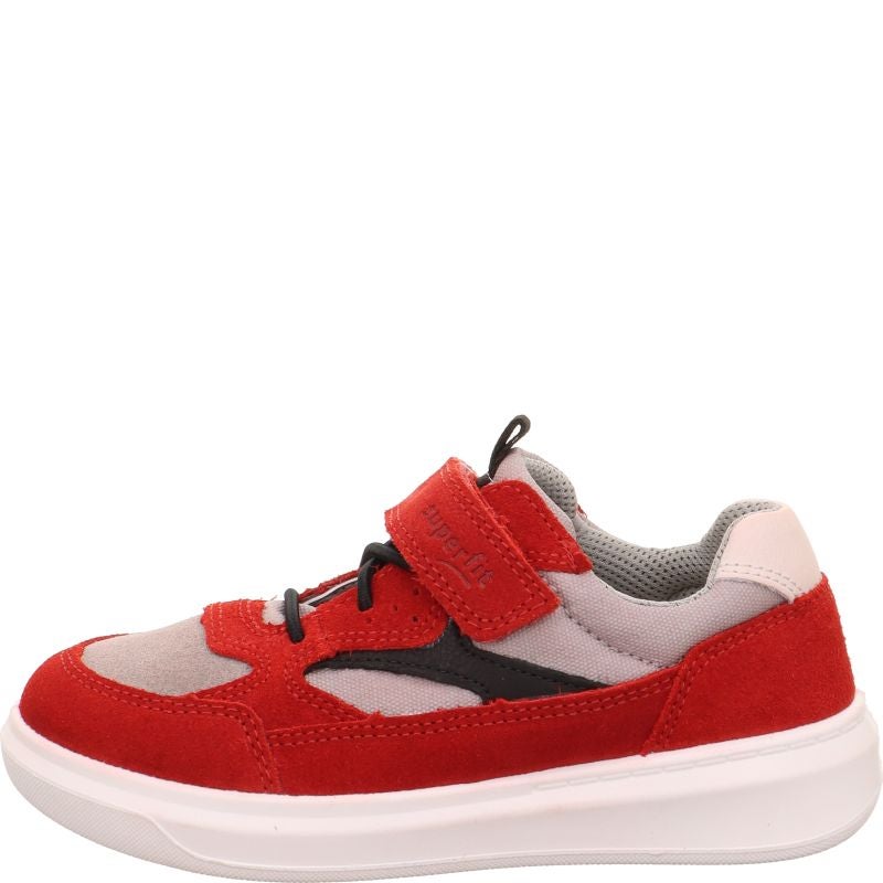 Superfit COSMO Jungen Sneaker low - Material: Leder/Textil in Rot