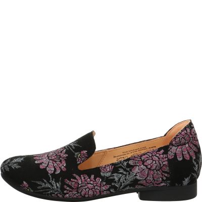 Think! GUAD2 Damen Slipper - Material: Leder in Schwarz