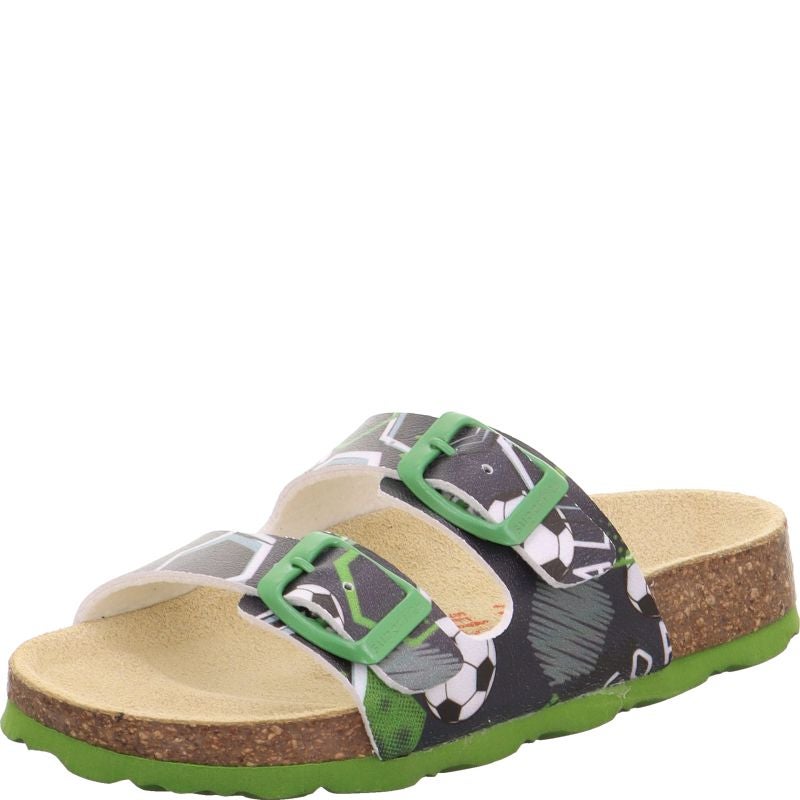 Superfit FUSSBETTPANTOFFEL Slipper - Material: Sonstiges Material in Blue