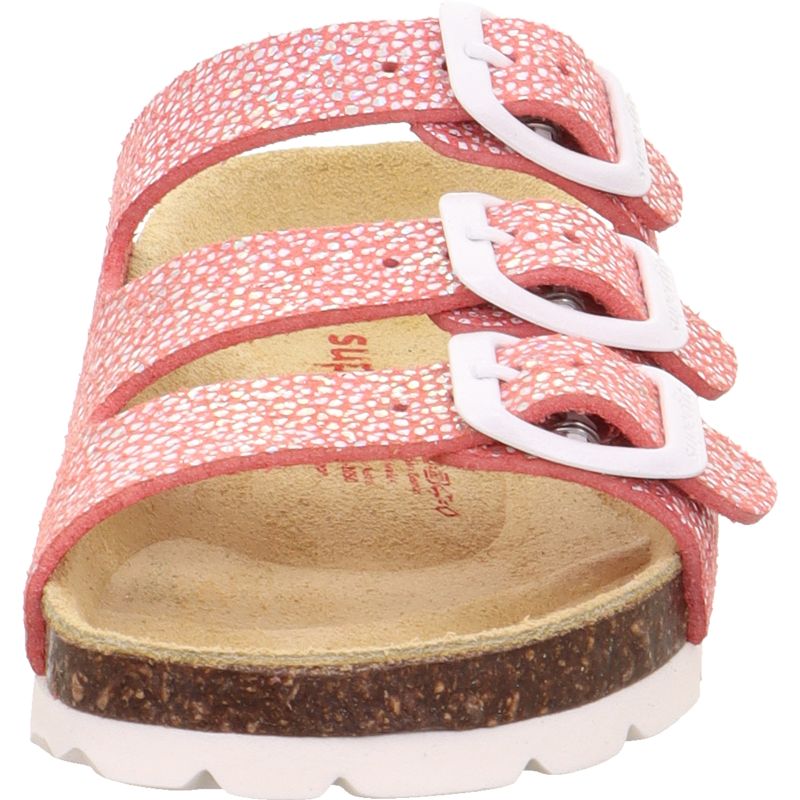Superfit FUSSBETTPANTOFFEL Girls Slipper - Material: Sonstiges Material in Pink