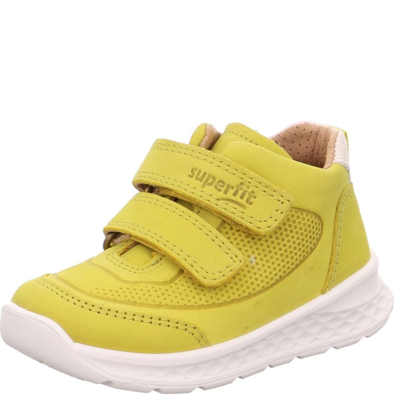 Superfit BREEZE Sneakers low - Material: Leather in Yellow