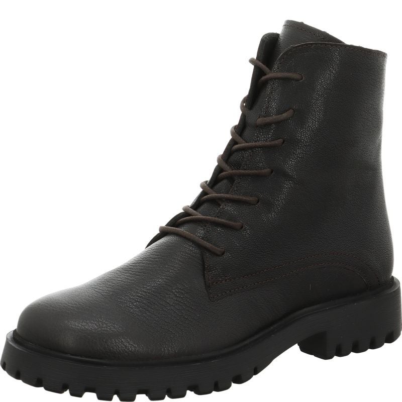 Think TRENTO Woman Ankle boot - Material: Leather in Brown