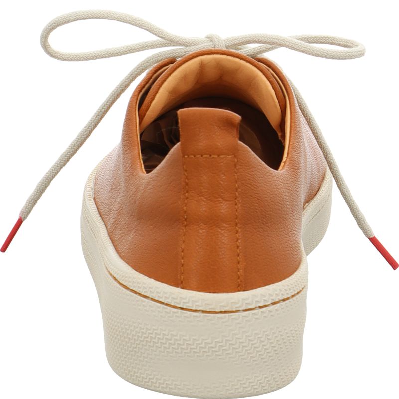 Think KUMI Woman Sneakers low - Material: Leather in Brown