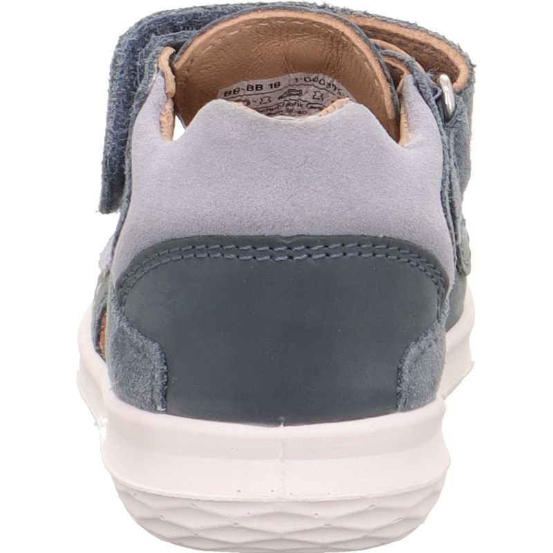 Superfit BUMBLEBEE Jungen Sandale - Material: Leder in Blau