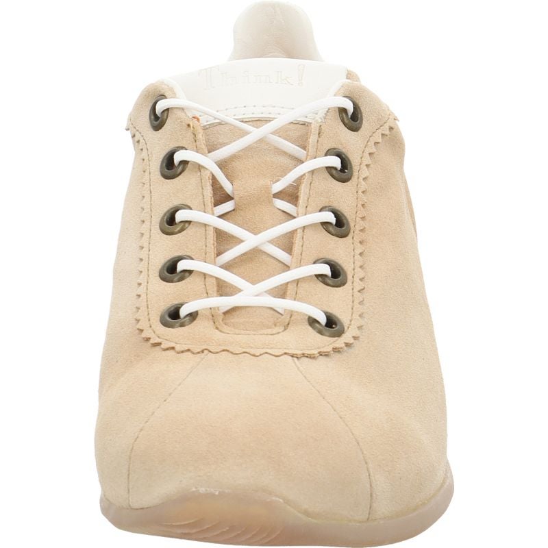 Think! ALOA Damen Sneaker low - Material: Leder in Beige